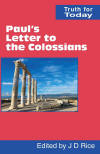 Cover of "Paul's Letter to the Colossians" edited by John Rice